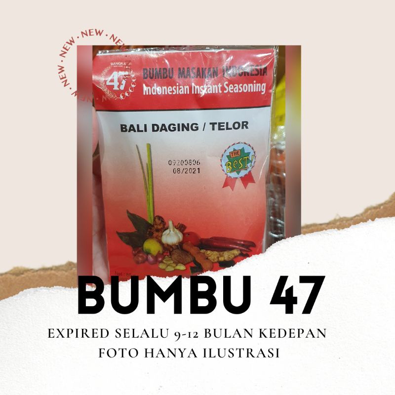 

BUMBU 47 MALANG - BUMBU INSTANT - BALI DAGING / TELOR