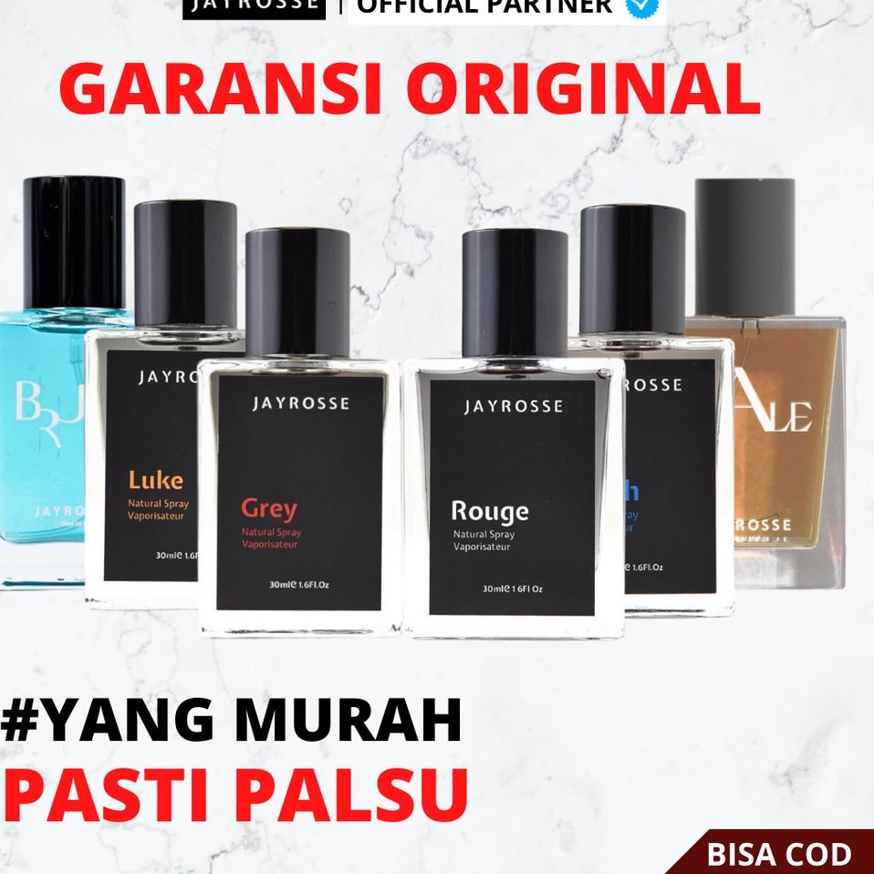 ✭ [ Agen Resmi ] JAYROSSE Perfume Grey Rouge Noah Luke Eau De Perfume 30mL, Parfum Jayrose Original 