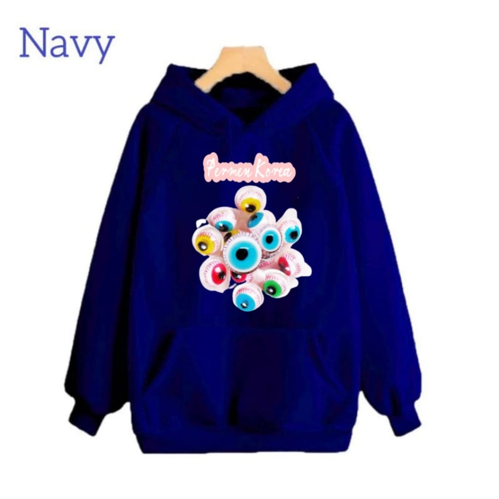 Hzl_outfit Hoodie Sweater Anak Permen Korea/Sweater Hodi Anak Anak