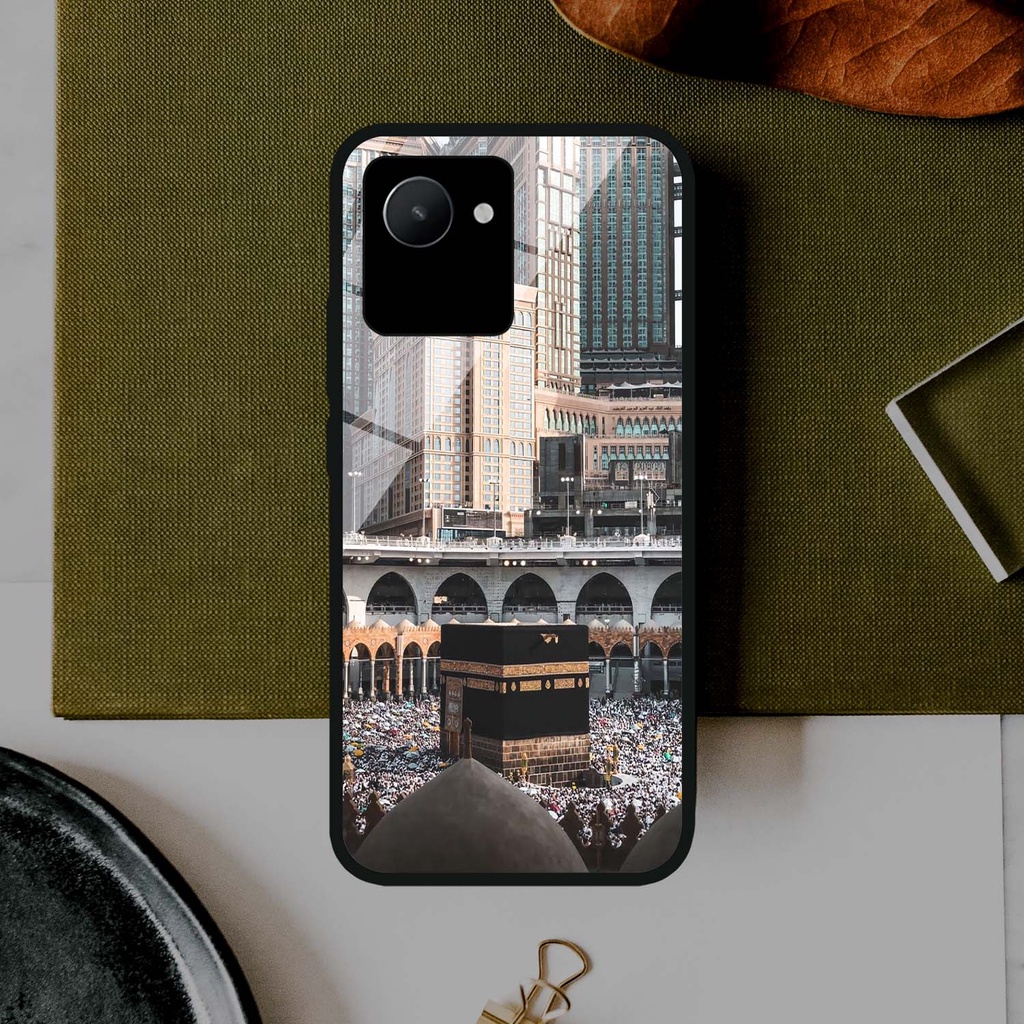 (SV85) Case Kilau Realme C30 | C30 | Casing Hp Realme | Pelindung Smartphone | Motif Mekkah Seven Ca