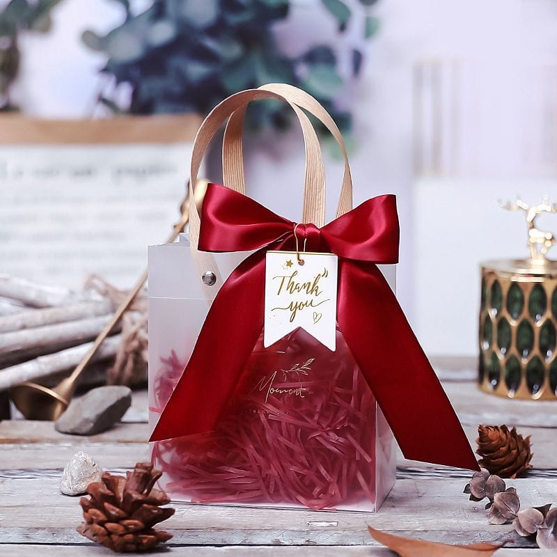 

Goodie Bag Doff Tali Coklat / Tas Hampers Doff 30x11x25