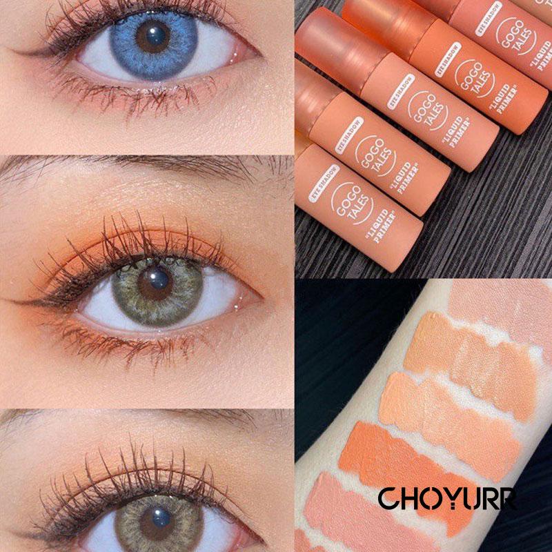 【COD】2 In 1 Liquid Eyeshadow / Blusher Korean Matte Liquid Eyeshadow Liquid Primer Matte Eyeshadow Matte Colour Nude Colour Milk Tea Colour-CH