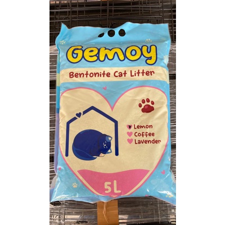 Pasir Kucing Gemoy Betonite 5 Liter