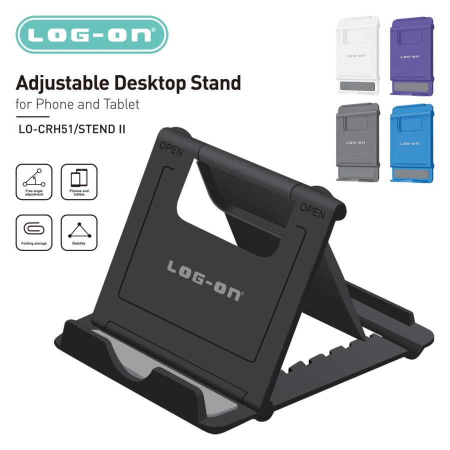 HOLDER HP STAND MEJA / STEND II LO-CRH51 - HOLDER STAND HANDPHONE UNIVERSAL