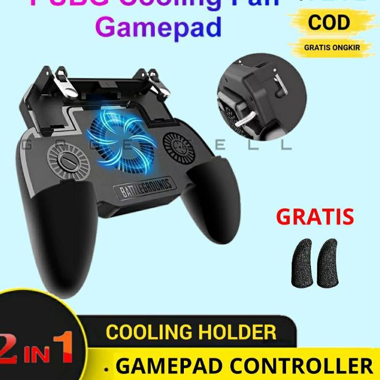 GAMEPAD CONTROLLER COOLING KIPAS POWERBANK GAME MOBILE PUBG FF PENDINGIN HP GAMERS ORIGINAL "SLN.28J