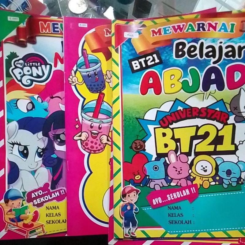 

Buku mewarnai