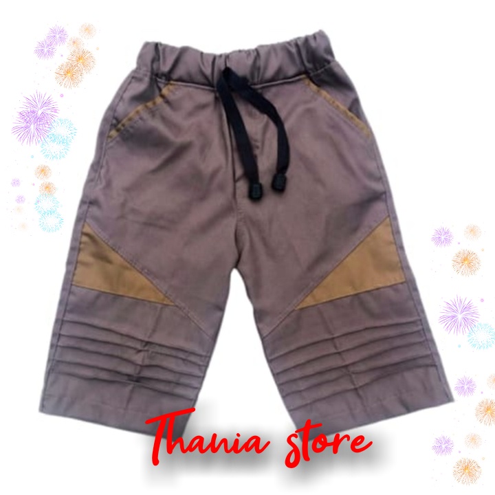 celana pendek anak laki laki chino trendy usia 1-13 tahun