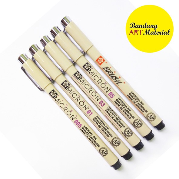 

✿ BISA COD✿ Pulpen Micron satu set isi 5 - Micron Pen - Pulpen gambar - pulpen