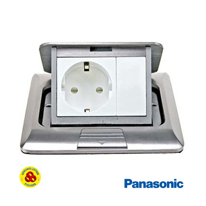 Panasonic Stop kontak Lantai Arde DU5919 with Blank Cover