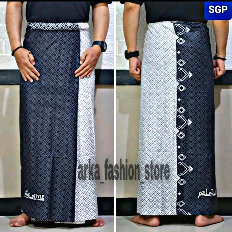 SARUNG / SARUNG BATIK PRIA DEWASA / PALAIKAT WADIMOR / SARWON NAVY / GERBANG ACEH / JORDAN / KATUN / WAJADA / PADUKA