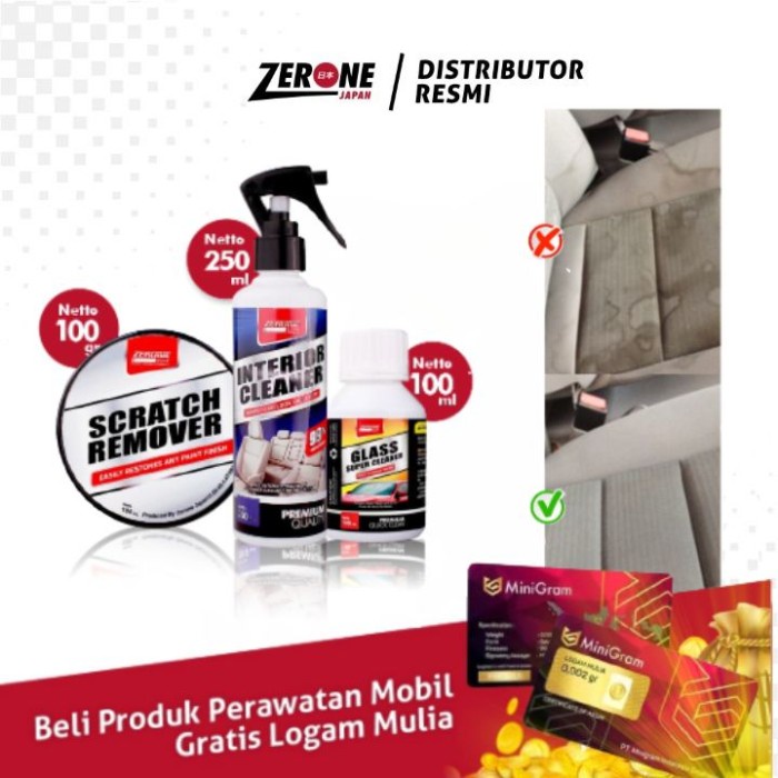 Wash Wax Paket Sr Zerone Japan Paket Perawatan Mobil