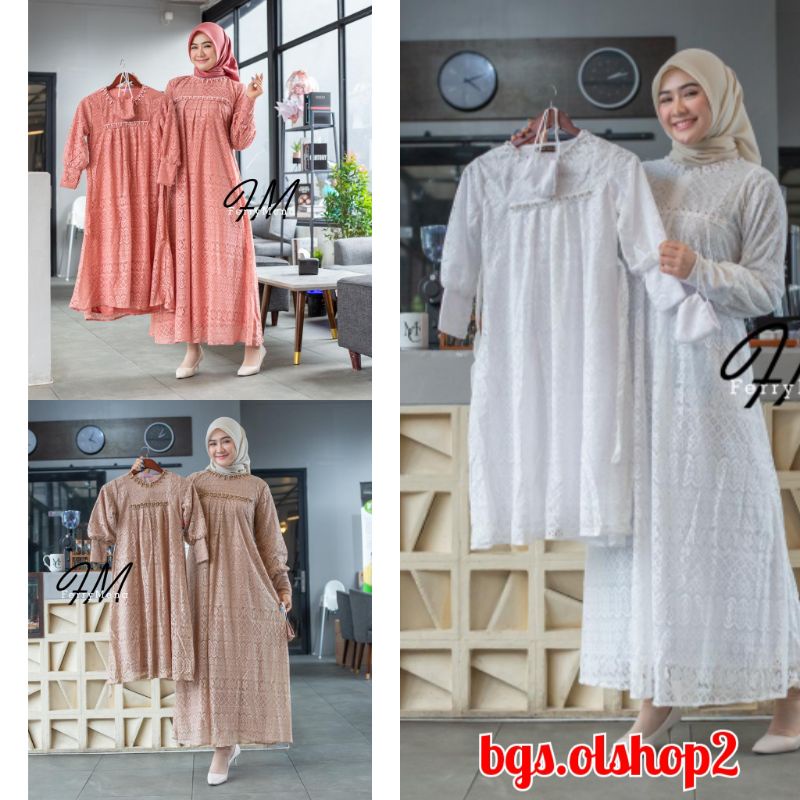 Gamis Tile Couple Sahira / Gamis Tile Couple / Gamis Tile / Gamis Tile Malika / Gamis Tile Payet / G