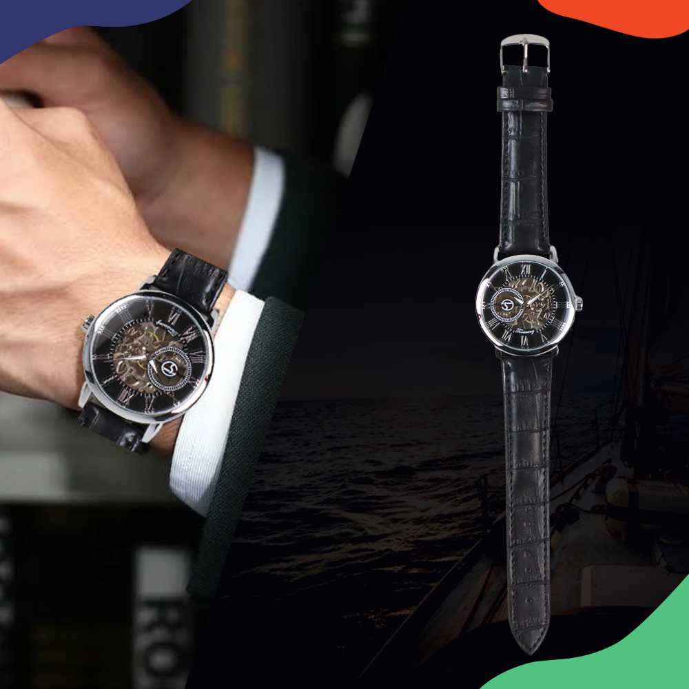 NEW Forsining Jam Tangan Mechanical Luxury Pria - H099M