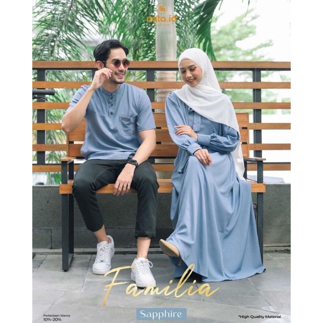 ramadhan 2023 baju pasangan lebaran terbaru gamis wanita dan kemeja pria baju lebaran 2023 pakaian w