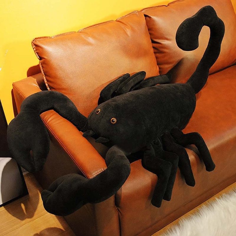 Mary 45/100cm Boneka Scorpion-Mainan Bantal Meja Dekorasi Emosi Menenangkan Kantor Festival Ornamen Mobil Acce