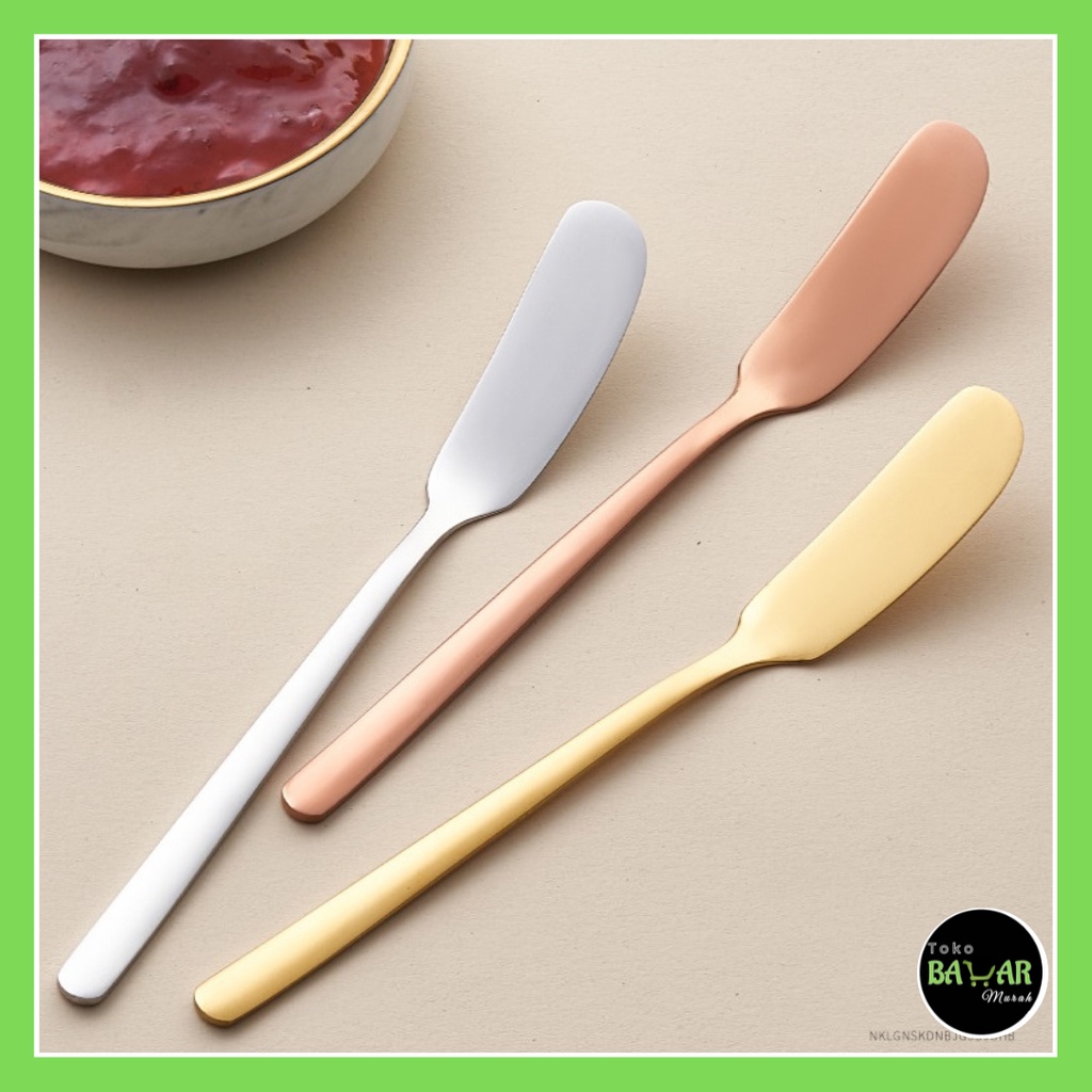 Pisau Selai / Pisau Oles Roti / Pisau Oles Mentega / Butter Knife / Pisau Selai Oles Stainless Steel