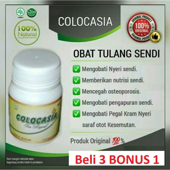 

Terlaris ✨ -Obat Nyeri Sendi Lutut Dan Tulang Colocasia Tea Herbal Original- 2.1.23