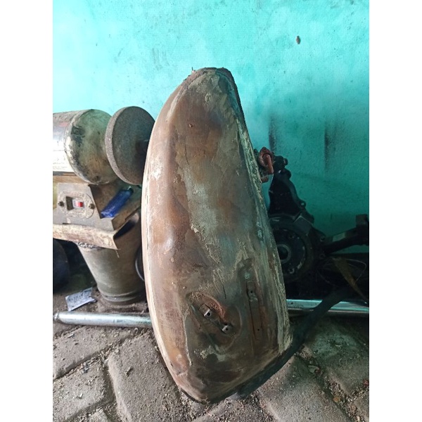 tangki cb 100 k2 ori kaleng bahan bagus body yahut