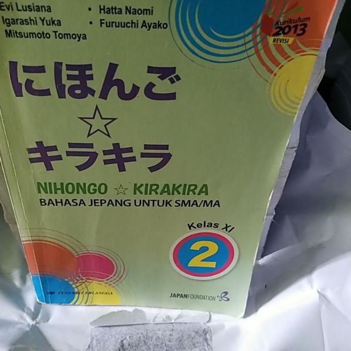 12.12 Product HOT Nihongo & Kira-kira Bahasa Jepang Untuk SMA/MA kelas XI kelas 2 ??