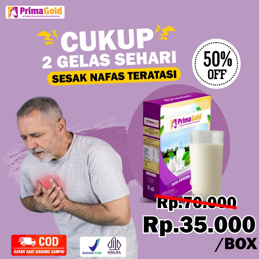

Prima Gold Susu Kambing Etawa Bubuk Original Murah Meredakan Sesak Nafas Batuk Menahun Asma Paru Paru Nyeri Tulang Nyeri Sendi Pegal Linu Asam Urat