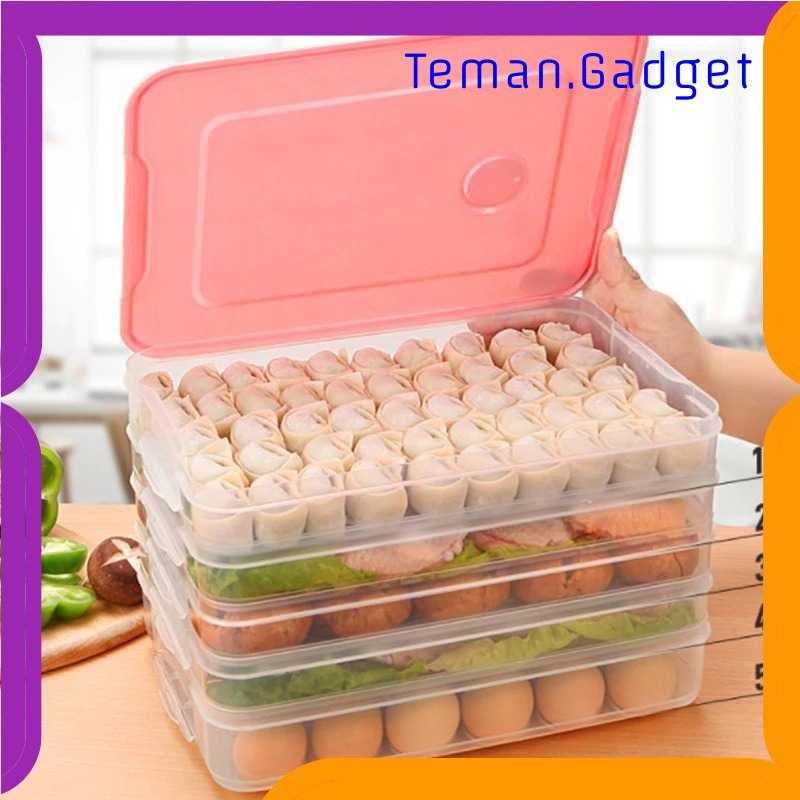 TG - DPR LuckyFox Kotak Kontainer Makanan Kulkas Storage Food Box - RFS48