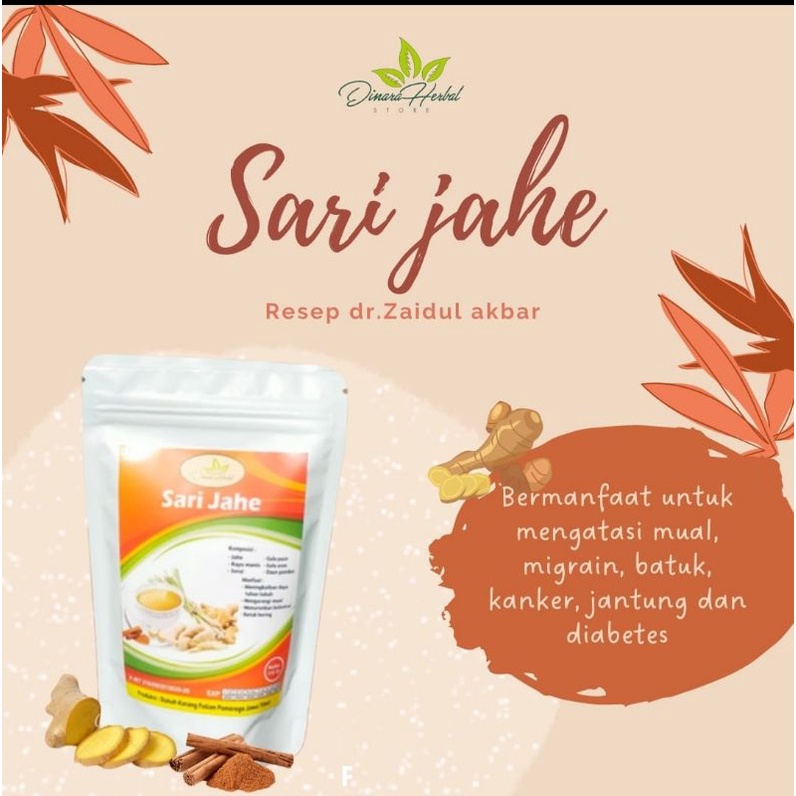 

Sari jahe