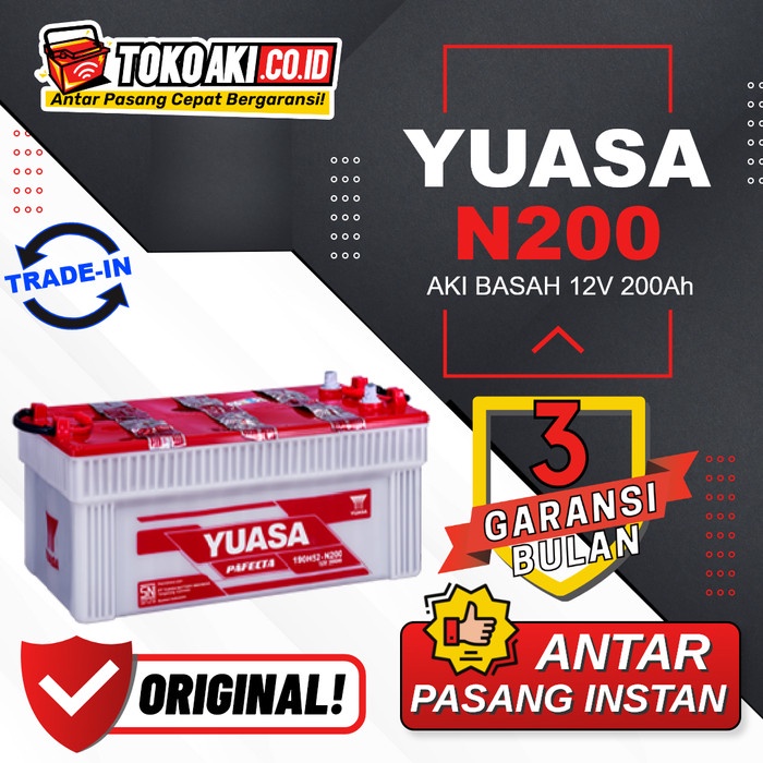 Yuasa Pafecta N200 - 200Ah