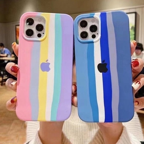 SOFTCASE PREMIUM RAINBOW CAMERA PROCTECT FOR IPH XS MAX