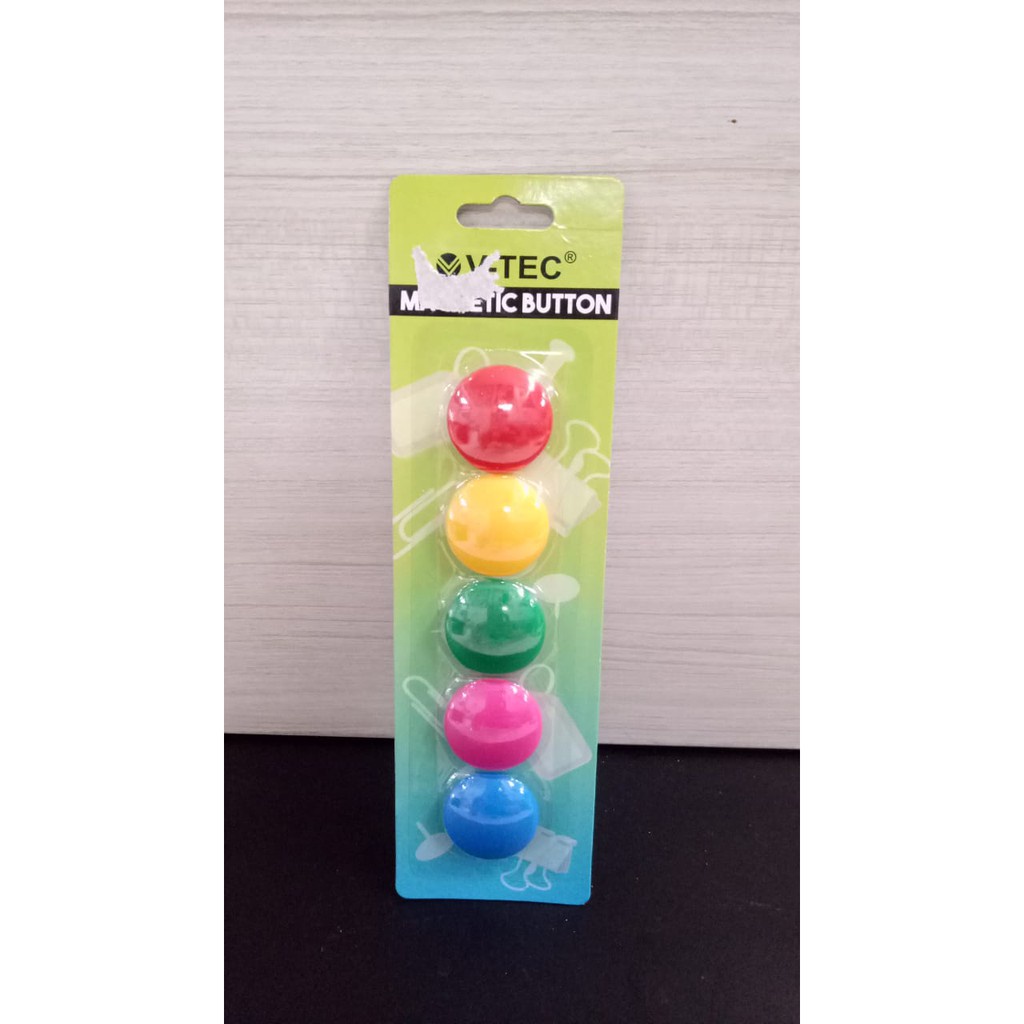 

V-TEC Magnetic Button Type VT-MB/30 Solid (Isi = 5 Pcs)