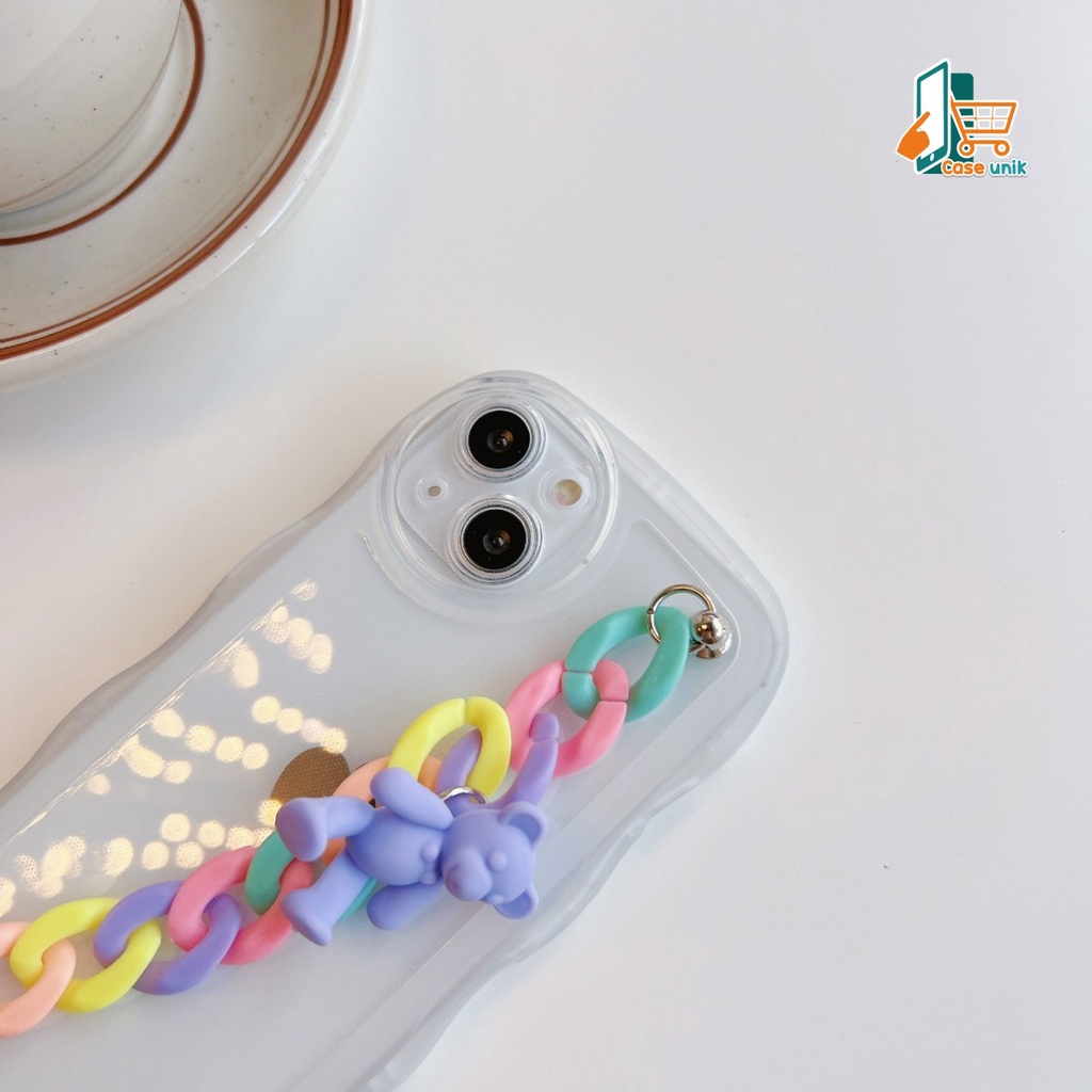 GC01 SOFTCASE GELOMBANG WAVE CLEAR RANTAI FOR OPPO A3S A1K A5S A7 A12 F9 A11K A15 A15S A35 A16 A16S A17 A17K A36 A76 A37 NEO 9 A39 A57 A5 A9 A52 A92 A8 A31 A53 A33 2020 A54 A55 4G A57 2022 A77S CS5211
