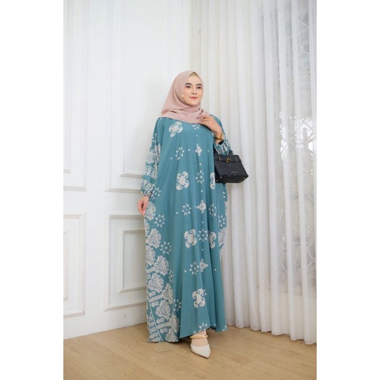 BUNDA HOME KAFTAN / LONGDRESS KAFTAN / GAMIS KAFTAN SUPER JUMBO