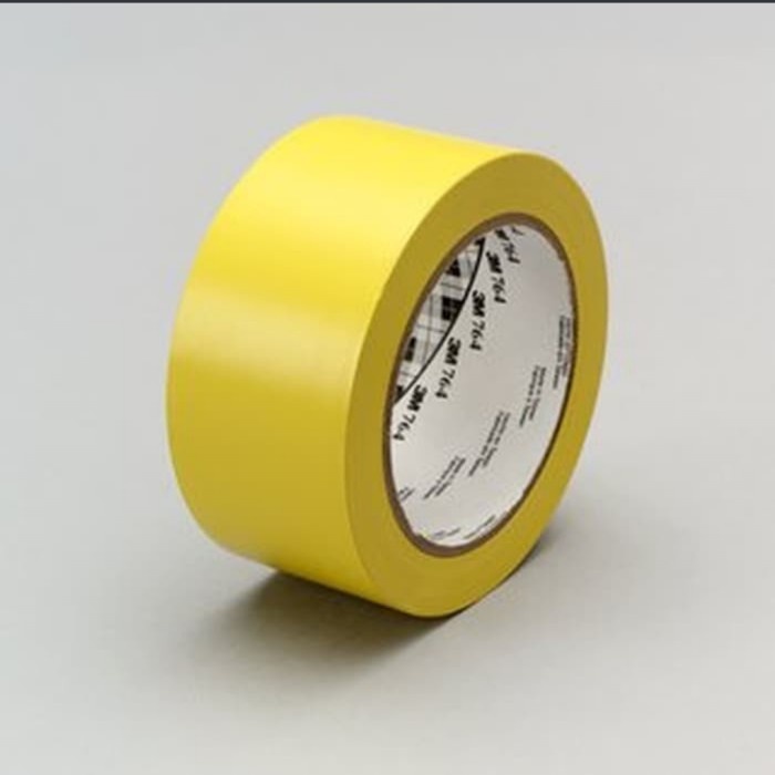 

Selotip Lakban Lantai 3M 764 Vinyl Tape Yellow 2In X 33Mtr