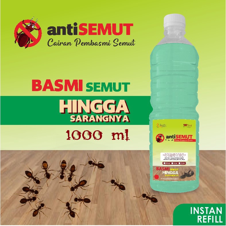 Racun Pembasmi Anti Semut Super Ampuh Original Kemasan 1 Liter Botol PET