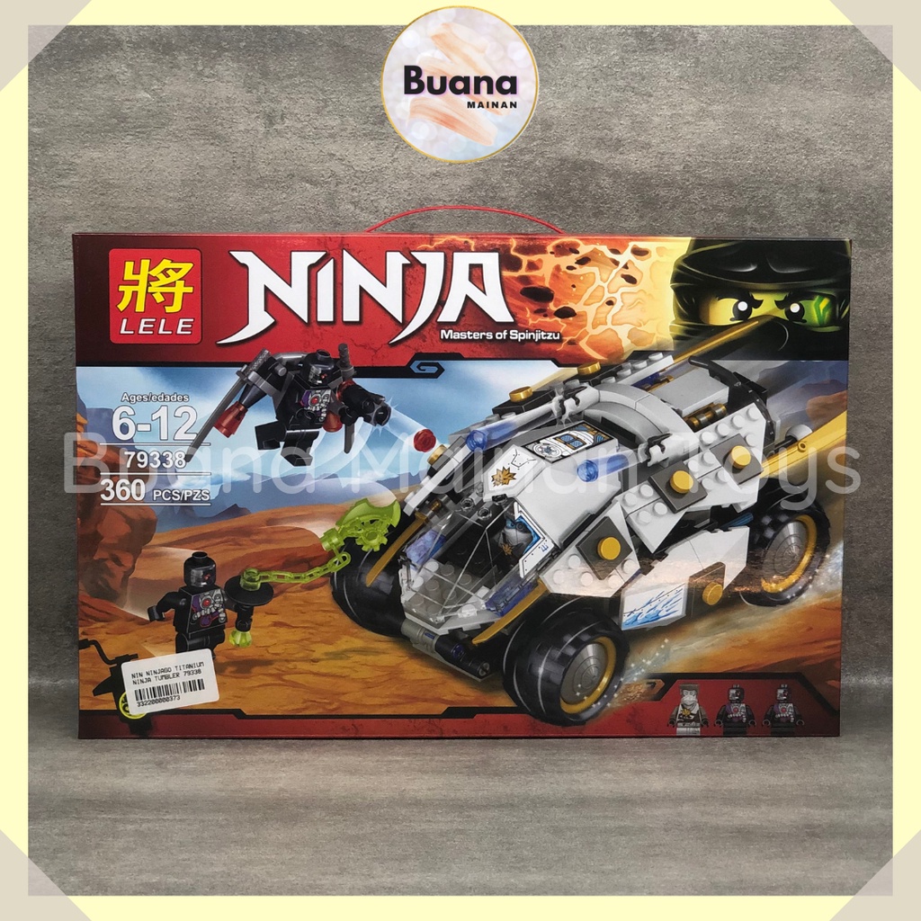 Bricks BELA NINJA GO #10523 Mainan Edukasi Anak Cowok NINJAGO Karakter Film Anak Cowo