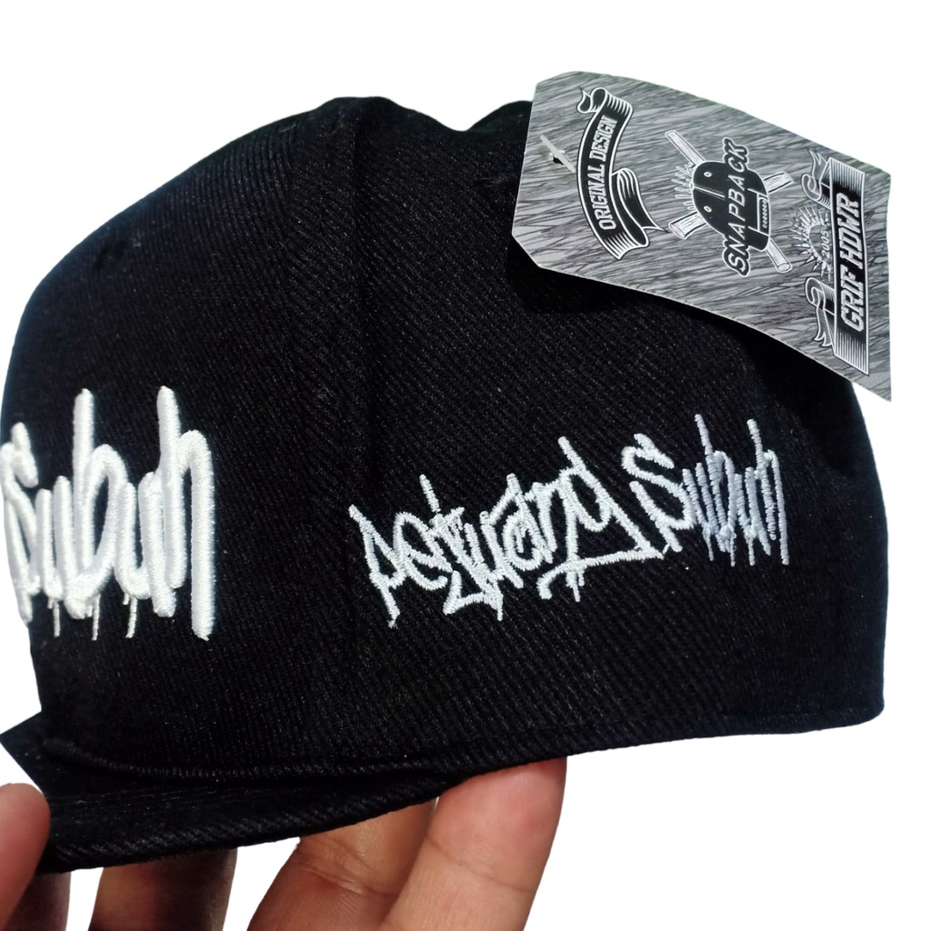 Topi Newboys Bordir Rapel Tebal Snapback Caps