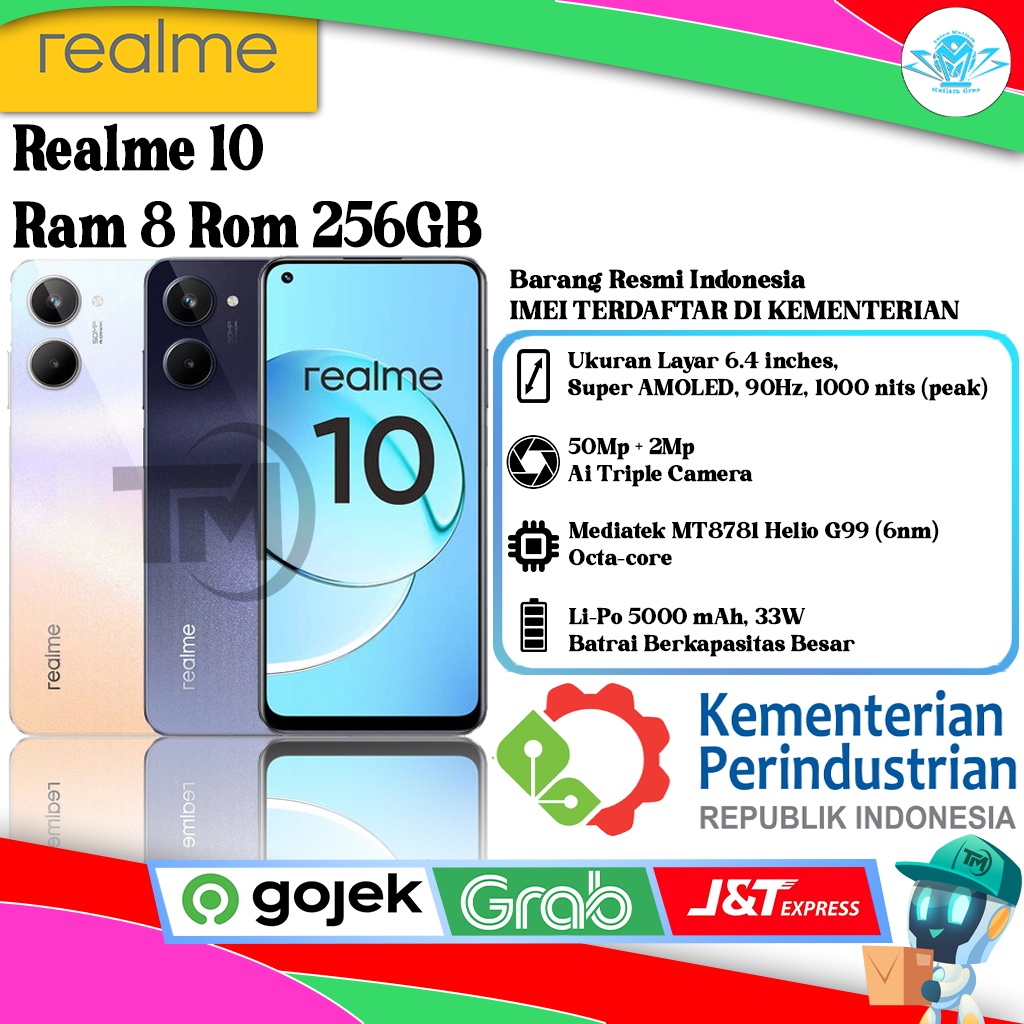 Realme 10 Ram 8 Rom 256GB
