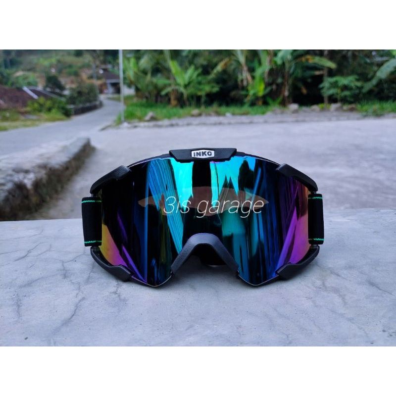 KACA VISOR HELM BOGO VENOM SNAIL FLAT DATAR CEMBUNG MODEL KOMPLIT