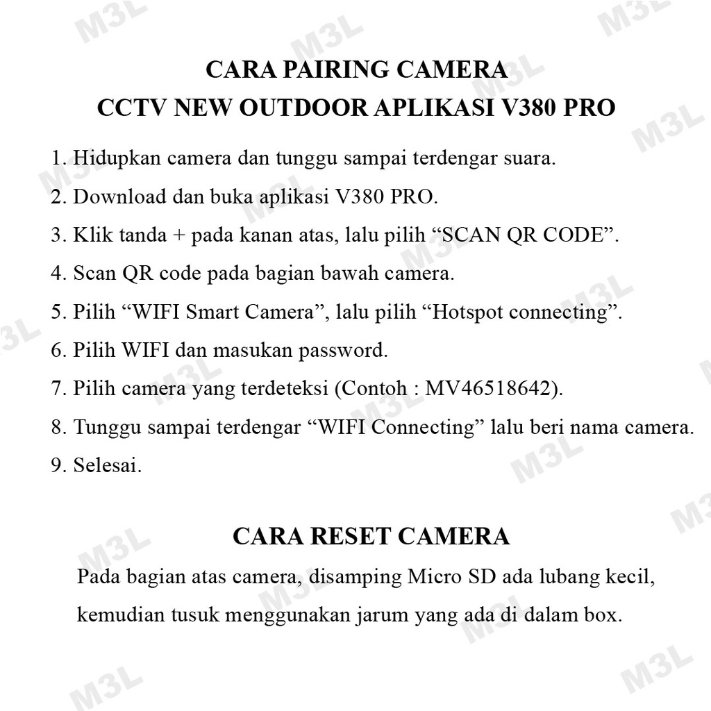 IP Camera V380 PRO CCTV Outdoor 1080P IP66 PTZ Wireless LED Infared