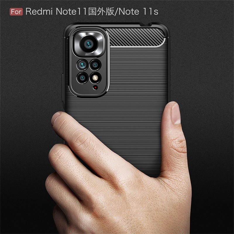 REDMI NOTE 11 NOTE 11 PRO 5G REDMI NOTE 10 5G NOTE 10 NOTE 10S NOTE 10 PRO CASE SOFTCASE IPAKY CARBO