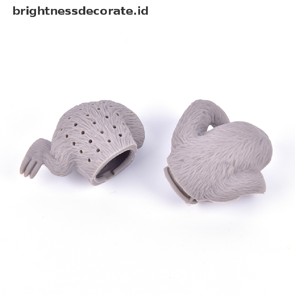 [Birth] Silikon Tea Infuser Creative Safety Tea Bag Filter Saringan Teh Sloth Tea Bag [ID]