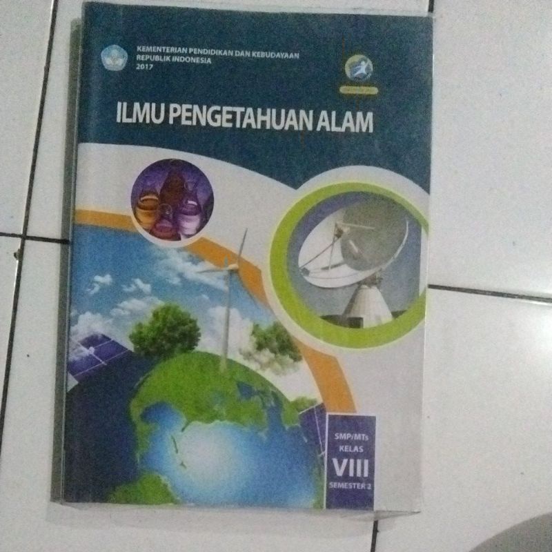 Buku IPA semester 2  kelas 8 K2013