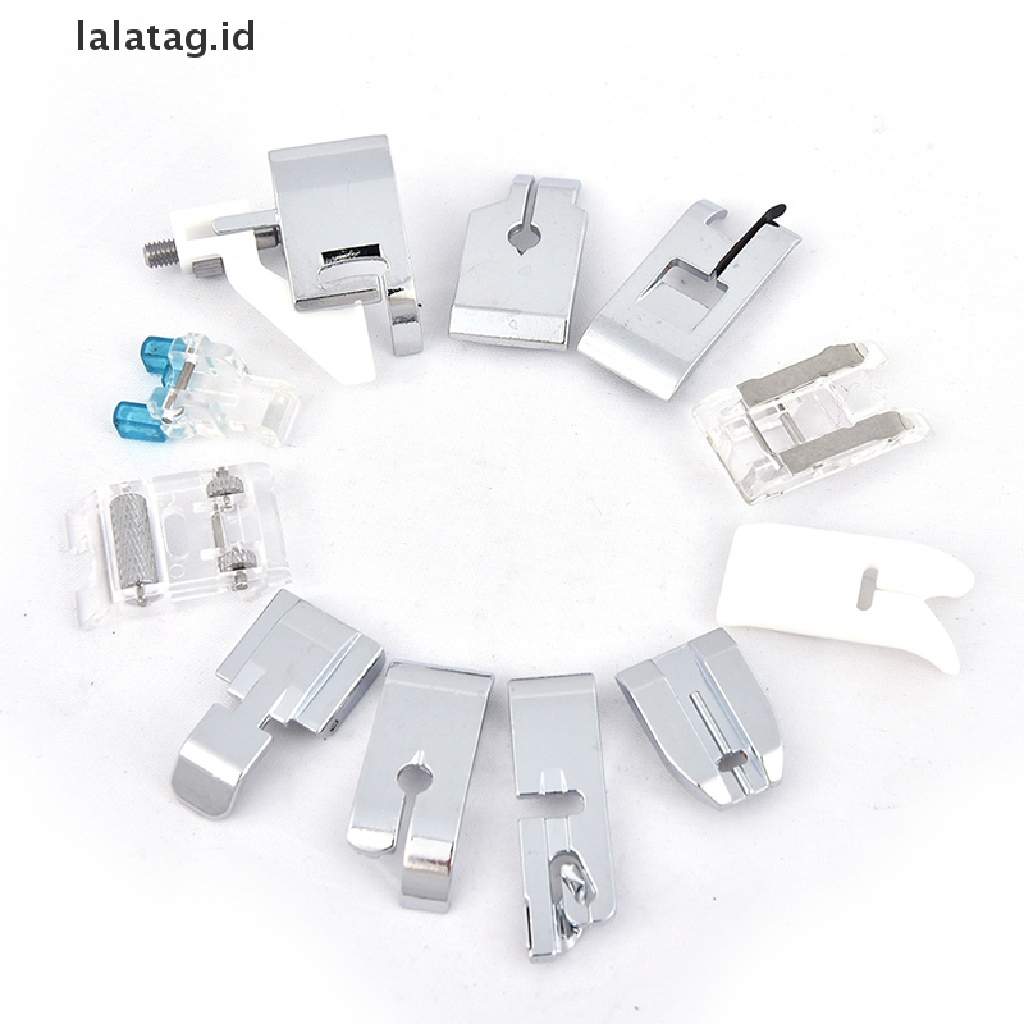 [lalatag] 11pcs Perlengkapan Mesin Jahit Presser Foot Kaki Untuk Set Kit Kaki Mesin Jahit [ID]