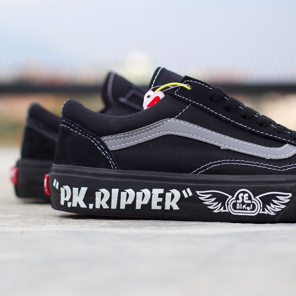 OLDSKOOL RIPPR ALL BLACK TERLARIS