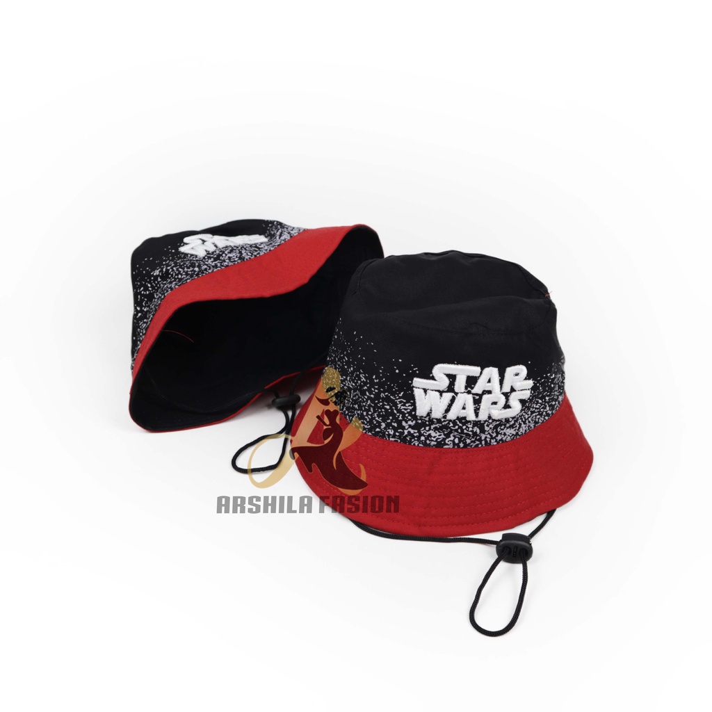 Topi Bucket Anak Laki Laki Tali Karakter Jagoan