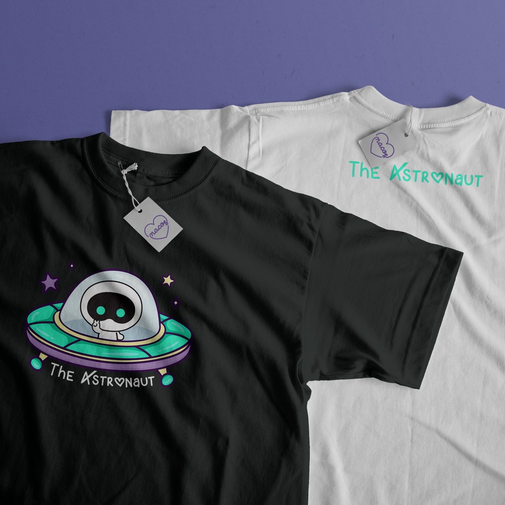 Wootteo Green The Astronaut JIN BTS Tshirt Tee Kaos Custom