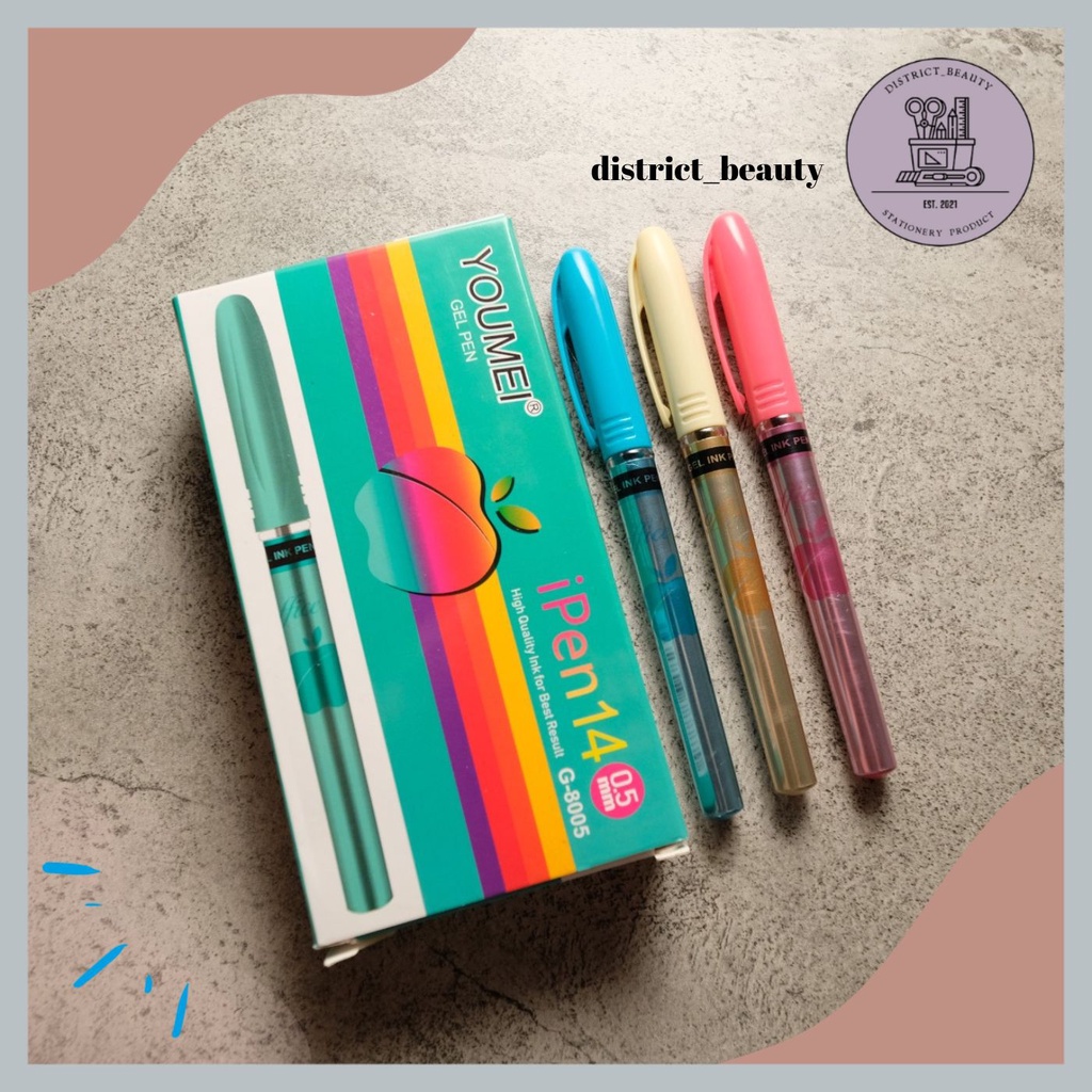 

(12pcs) PULPEN IPEN METALIC HARGA LUSINAN 1 PAK ISI 12 PCS