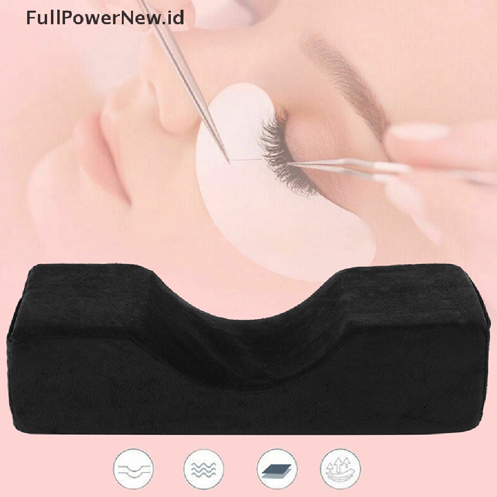 Power Eyelash Extension Pillow Flanel Salon Pakai Memory Beauty Pillow Stand Cangkok ID