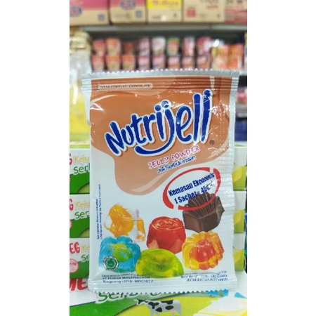 

KZ - nutrijell powder jelly bubuk instan rasa coklat 20g & 30g