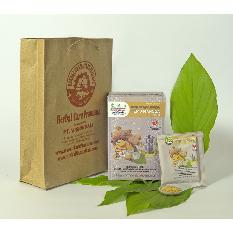 

Minuman Sehat Temu Mangga Instan Herbal Usada Tarupramana