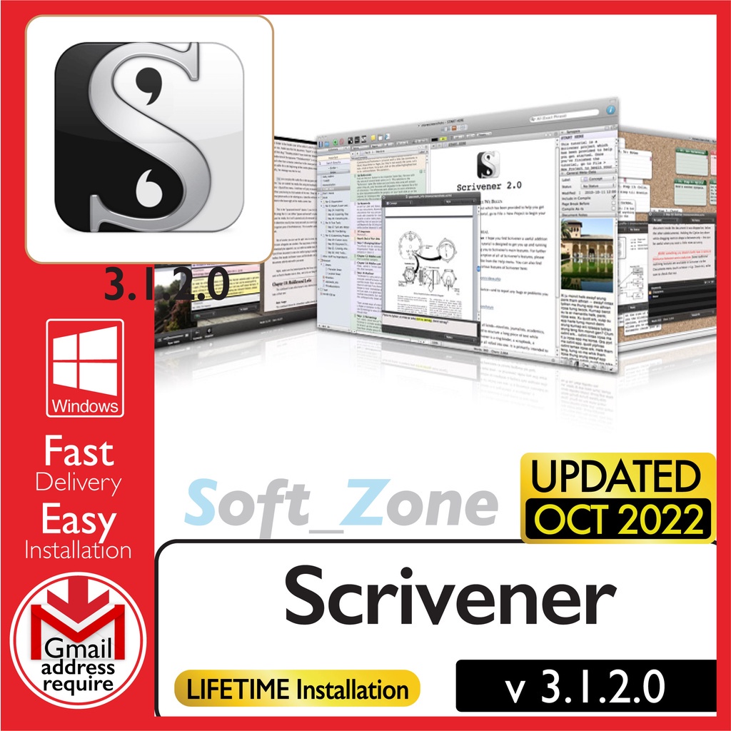 

Scrvnr 3.2.3 - Prjct Mngmnt & Wrtng Tl fr Wrtrs [Wndws | mcOSX Spprt] - Dgtl Dwn